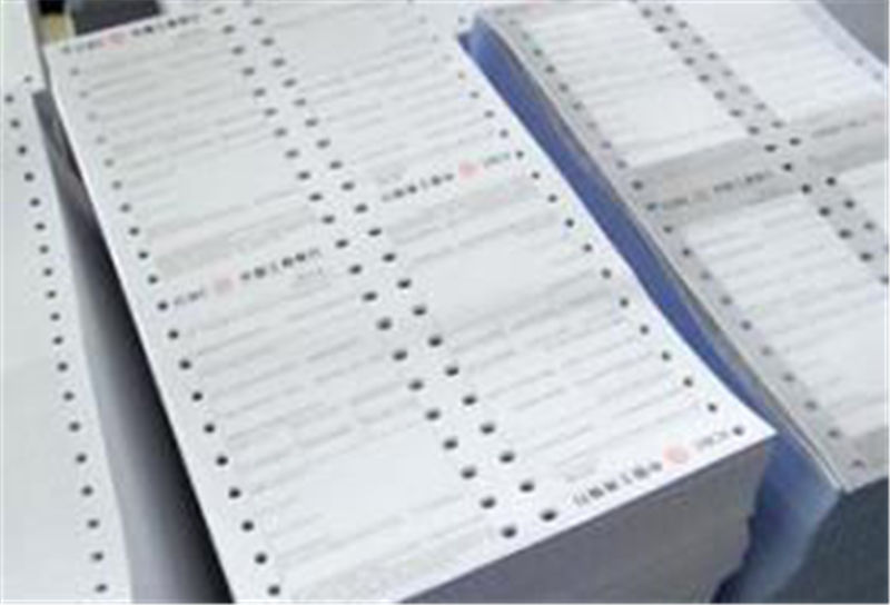 打孔票據印刷