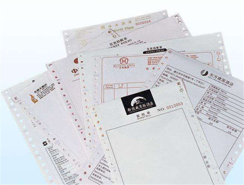 公司打孔票據印刷